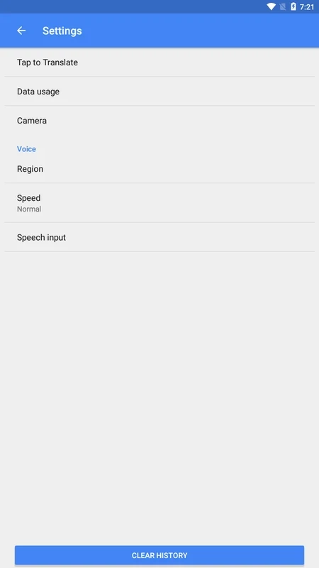 Google Translate — στιγμιότυπο οθόνης 5